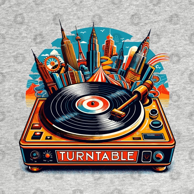 Turntable vintage by remixer2020